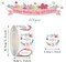 500PCS Happy Mother’s Day Sticker Roll – 1.5-Inch Round Floral Labels for Envelope Seals, Gift Wrap, DIY Cards, Party Favors & Box Decorations